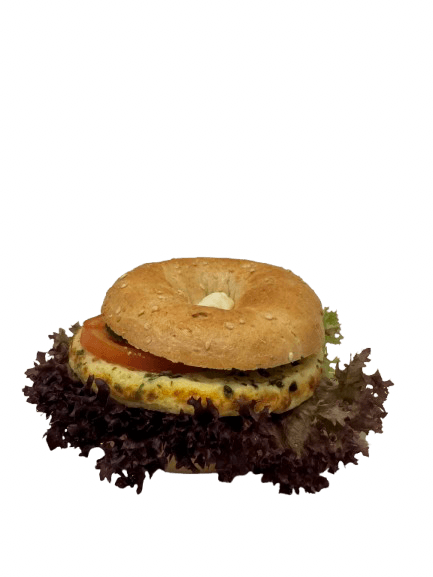 Obložený bagel s vaječnou omeletou 200 g