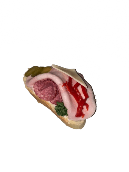 Chlebíček šunkový 55g
