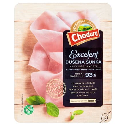 Šunka Excelent nejvyšší jakosti 100g