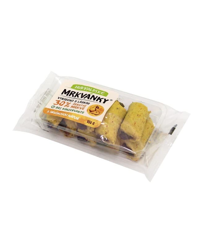 Mrkvánky s hruškovou náplní 150g